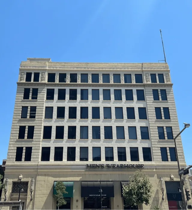 Exterior of the office building at 100 N. Brand Blvd. in Glendale